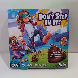 New Hasbro Game Don't Step in It! Party Game Great Gift Idea Kids Game